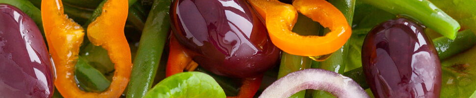 Paprika-Oliven-Salat